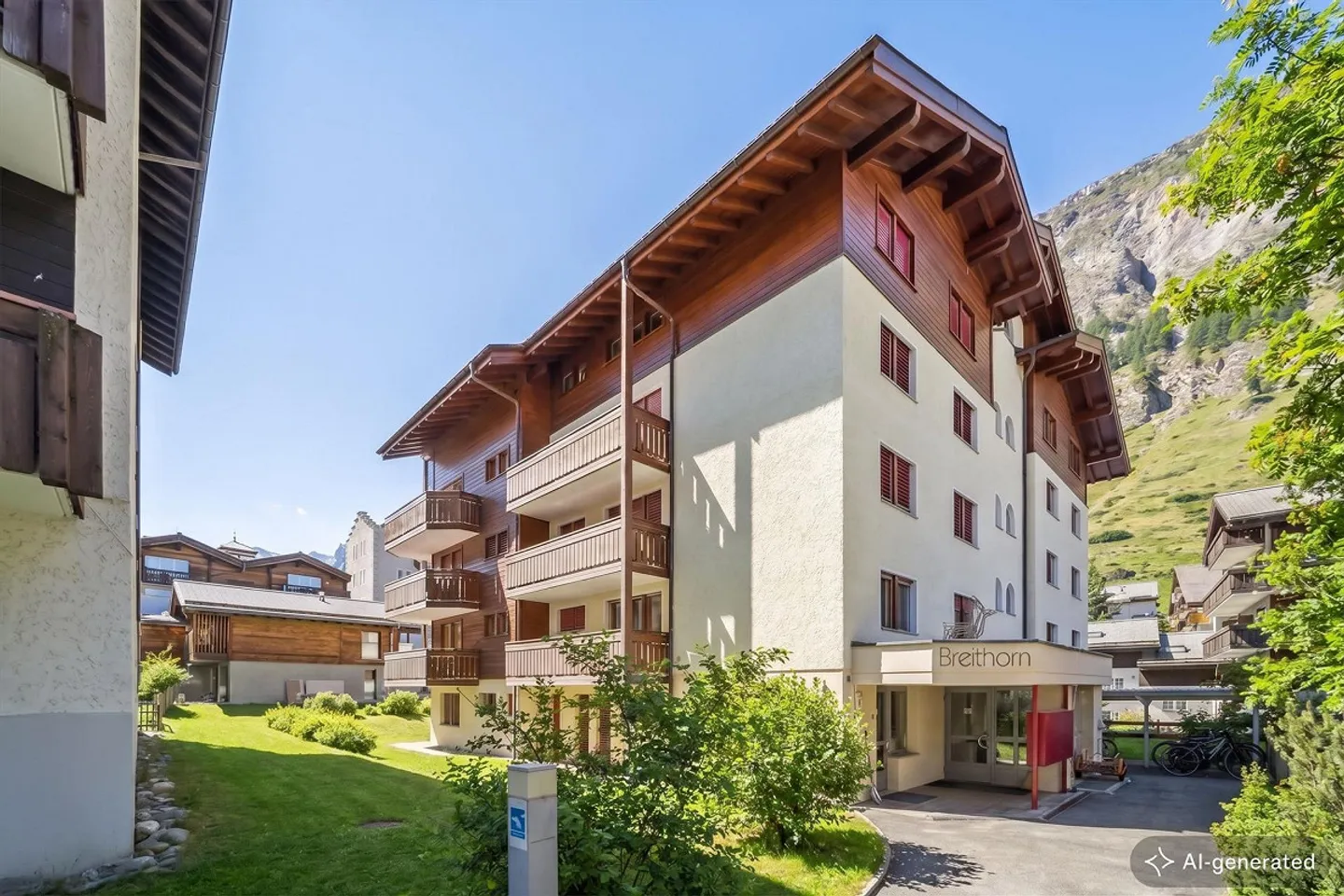 Stilvolle Wohnung mit Matterhornblick - Foto 12 von 13