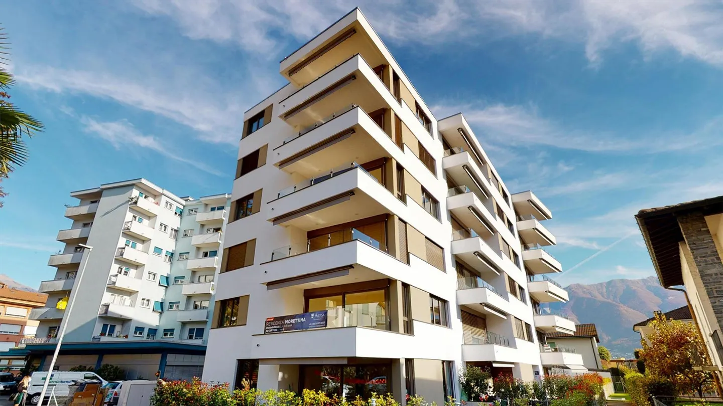 Residenza Morettina: modern mit Balkon, sucht Nachmieter - Foto 1 von 11