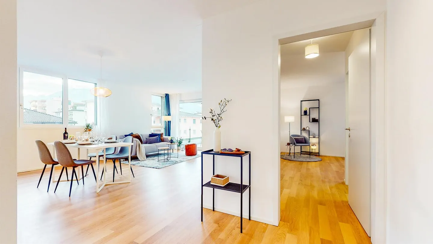 Residenza Morettina: modern mit Balkon, sucht Nachmieter - Foto 2 von 11