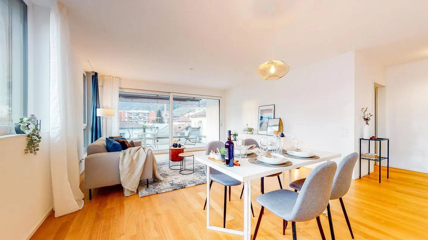 Residenza Morettina: modern mit Balkon, sucht Nachmieter - Foto 4 von 11