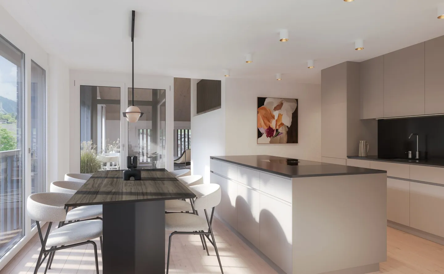 CASA AL RIVA | Appartamento 2.5 stanze n. 202 (Prima occupazione) - Foto 3 di 5