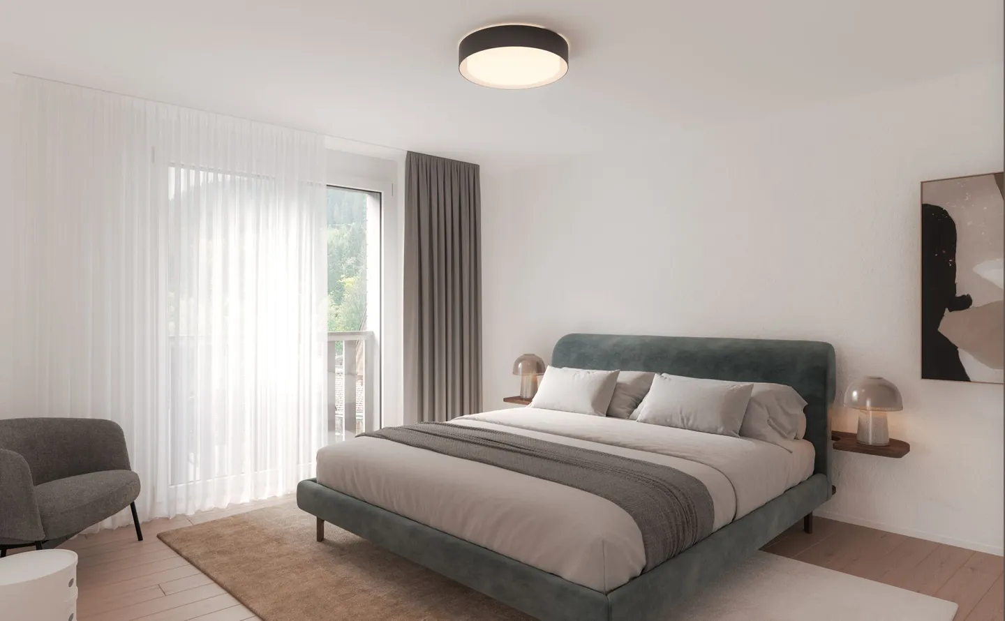 CASA AL RIVA | 2.5-Room Apartment No. 201 (First Occupancy) - Photo 3 of 5