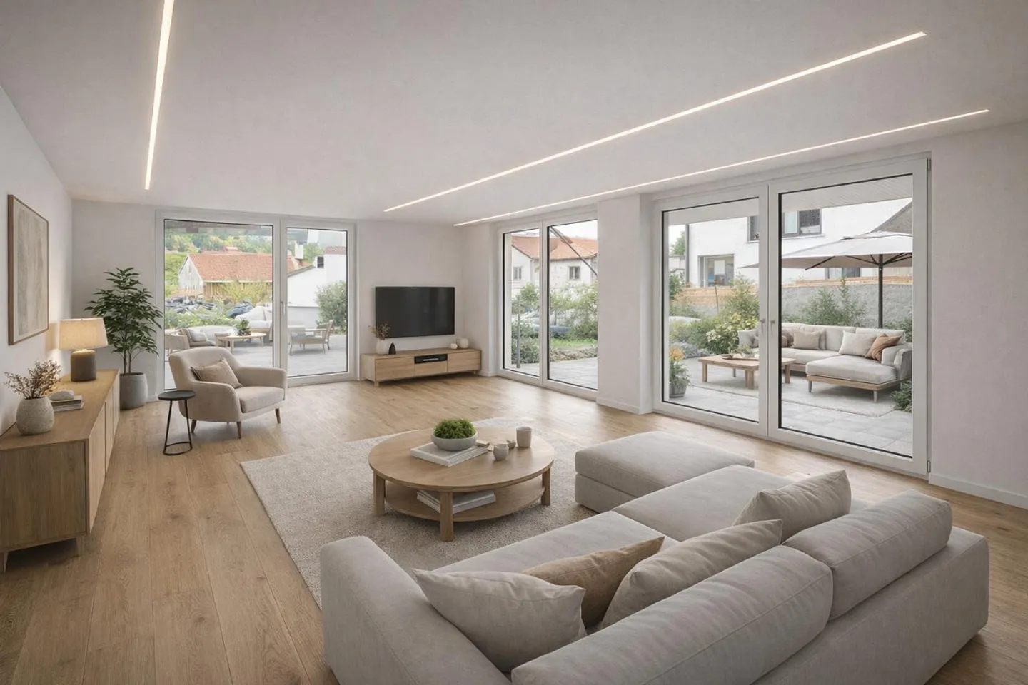 New - First occupancy of new large apartments, very large balcony 32m2 - Photo 1 of 15