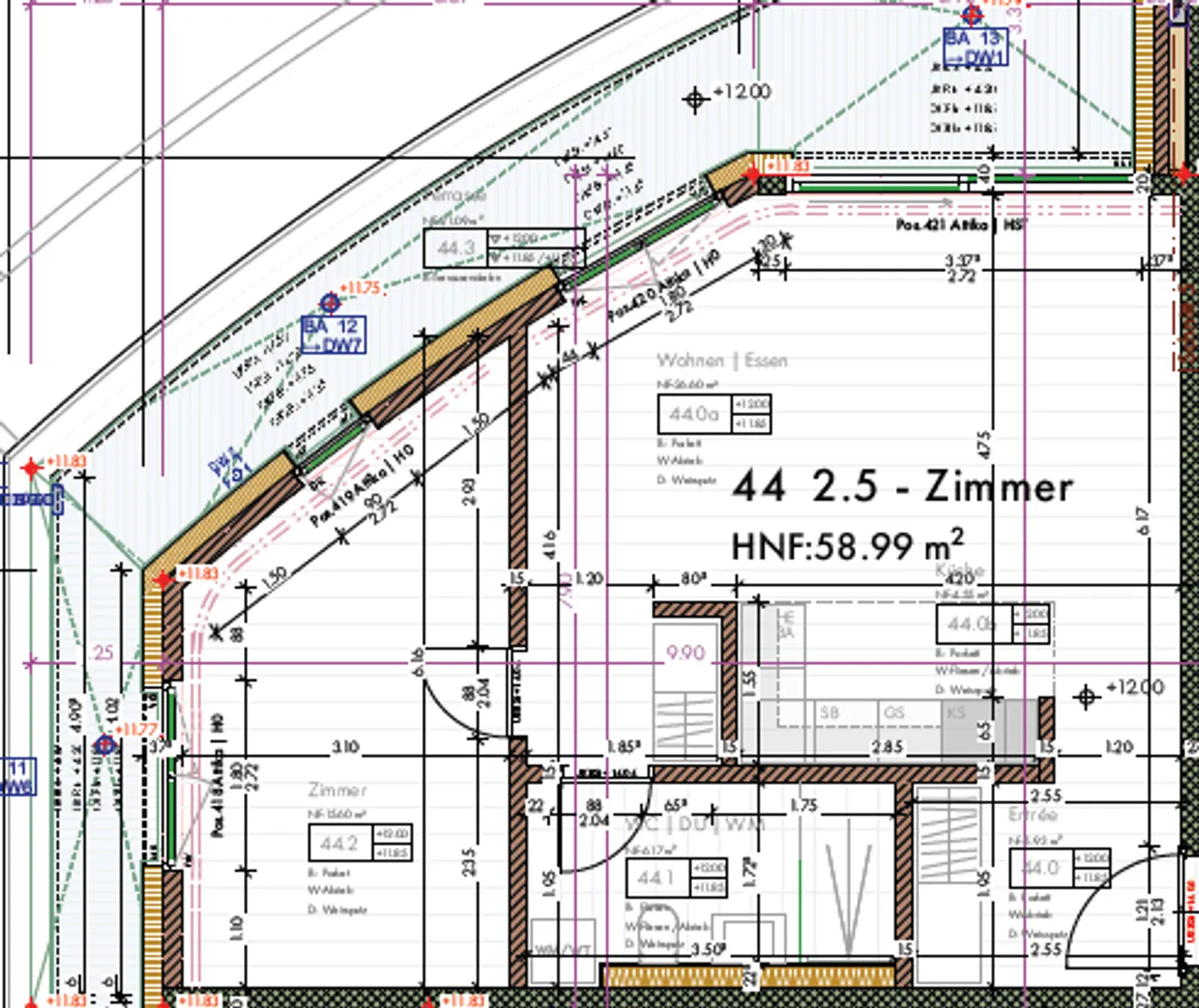 Bellissimo appartamento di 2,5 stanze in affitto a Sargans! - Foto 5 di 5