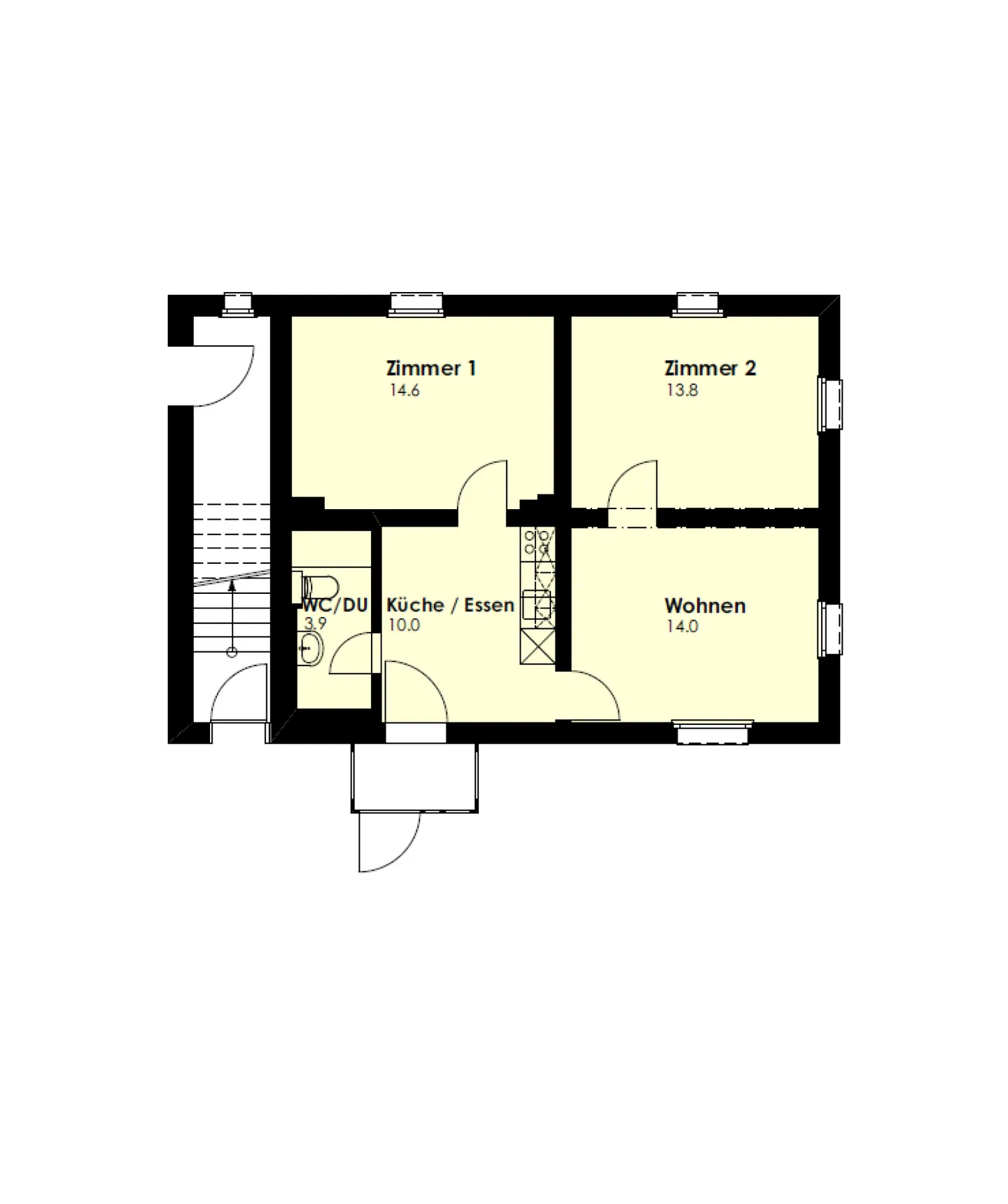 Appartement de 3.5 pièces avec jardin - Photo 15 sur 15