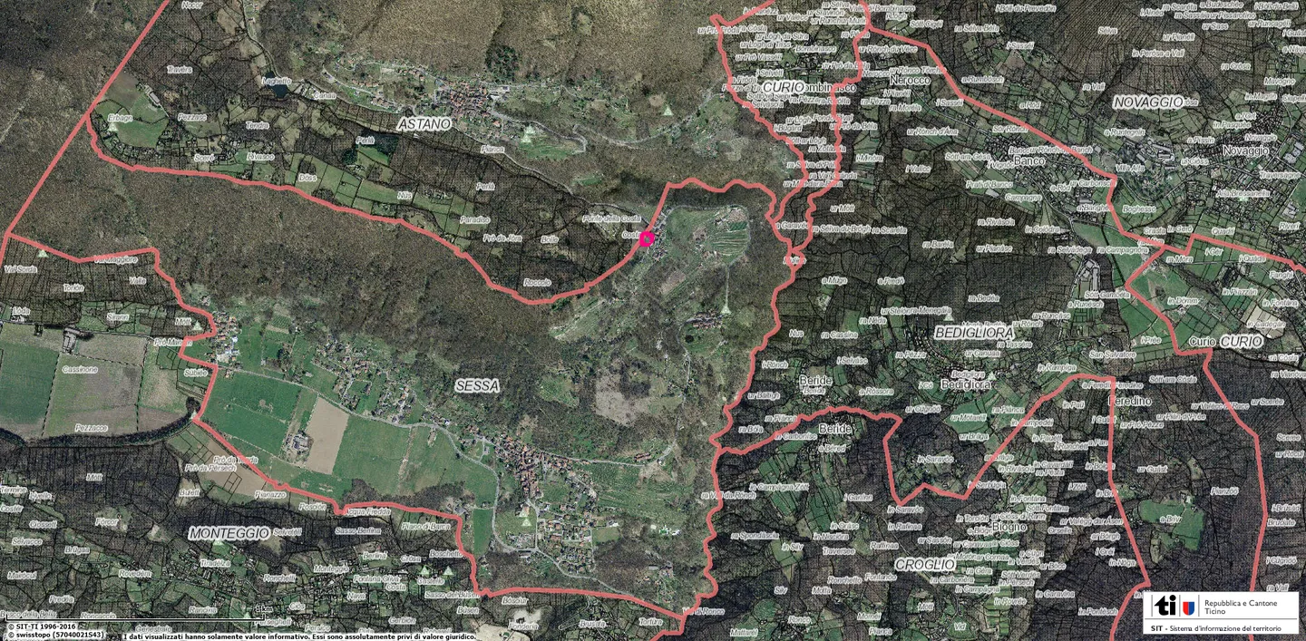 Malcantone, Sessa - Terrain constructible - Photo 3 sur 5