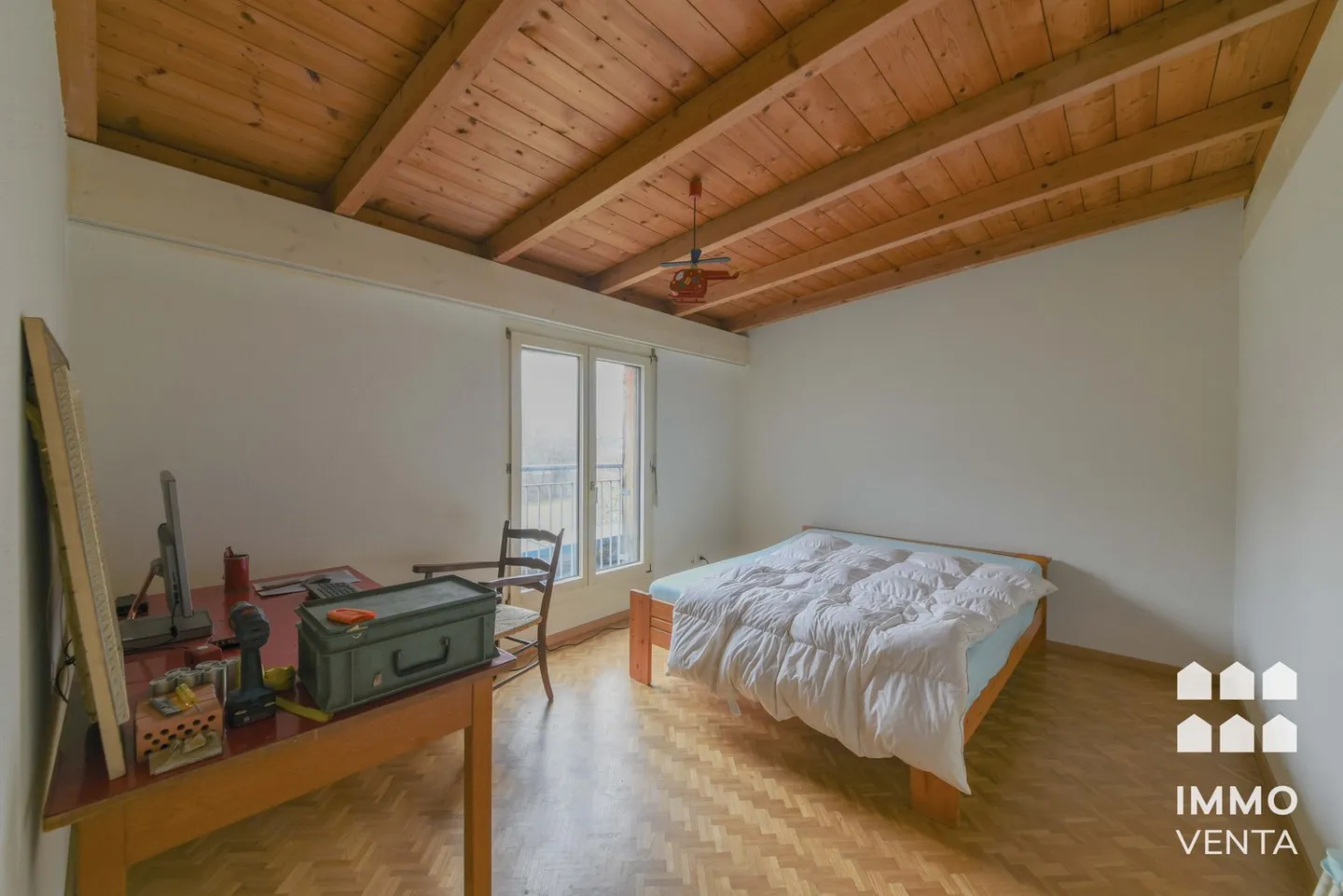 Luminoso appartamento di 3 stanze con balcone a Bienne - Foto 8 di 9