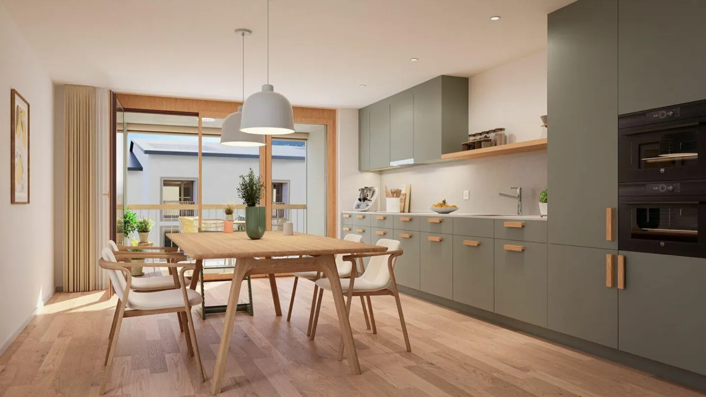 First occupancy | Family-friendly 4.5-room apartment - Photo 3 of 11