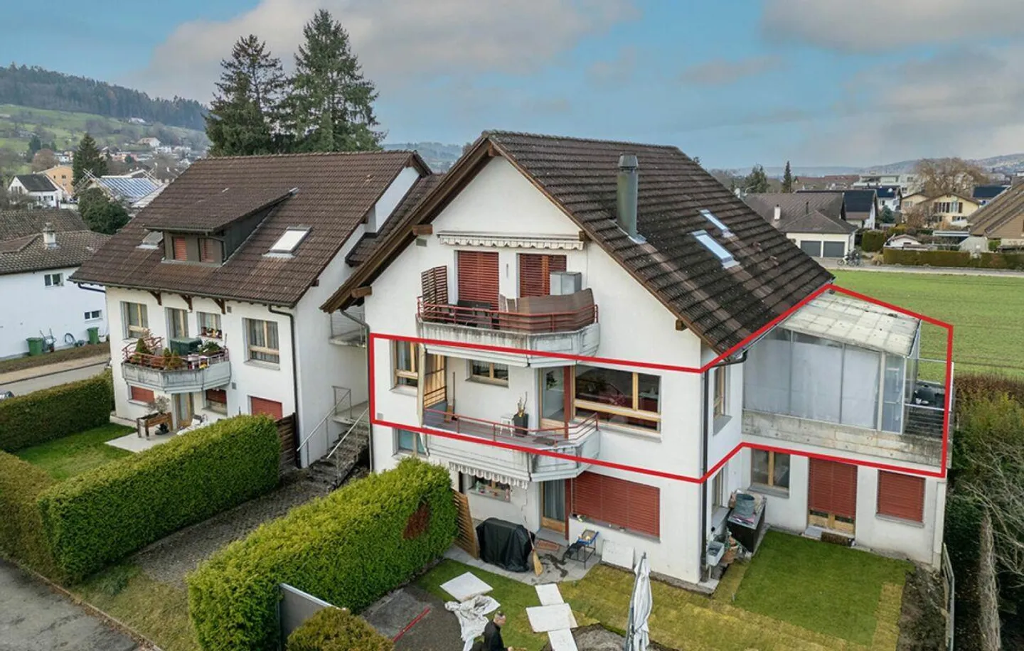 Appartamento 5.5 stanze con balcone e grande terrazza - Foto 1 di 14