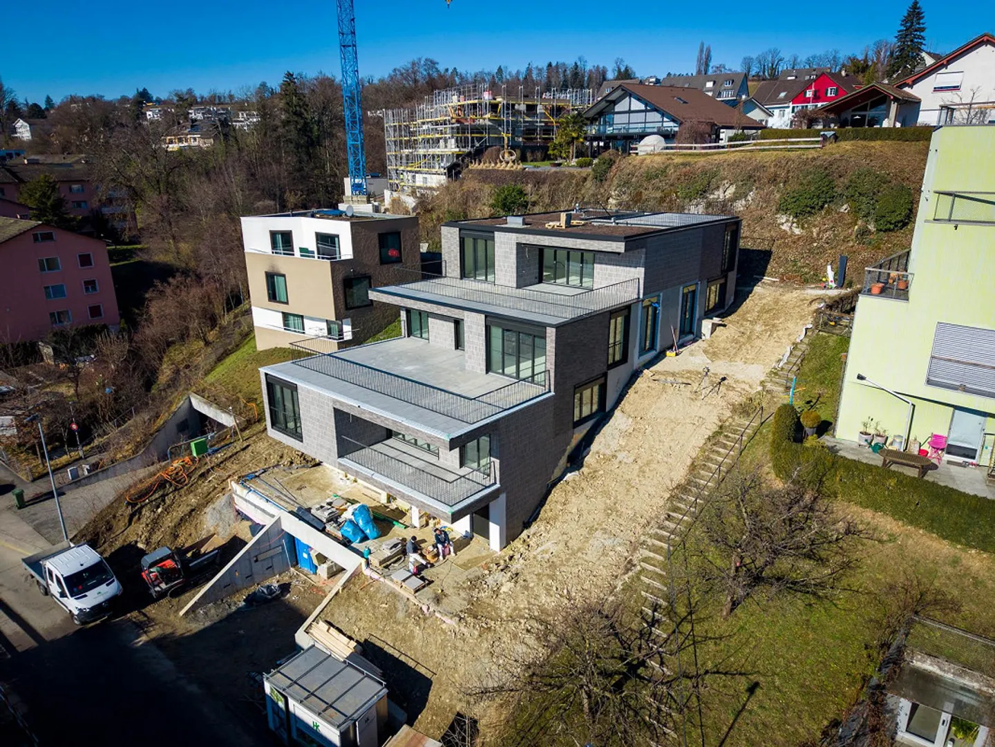 Luxuriöse Terrassenwohnung in Stäfa - Foto 1 von 10