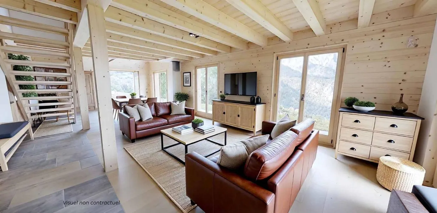 Chalet individuel avec potentiel solaire - Photo 3 sur 7