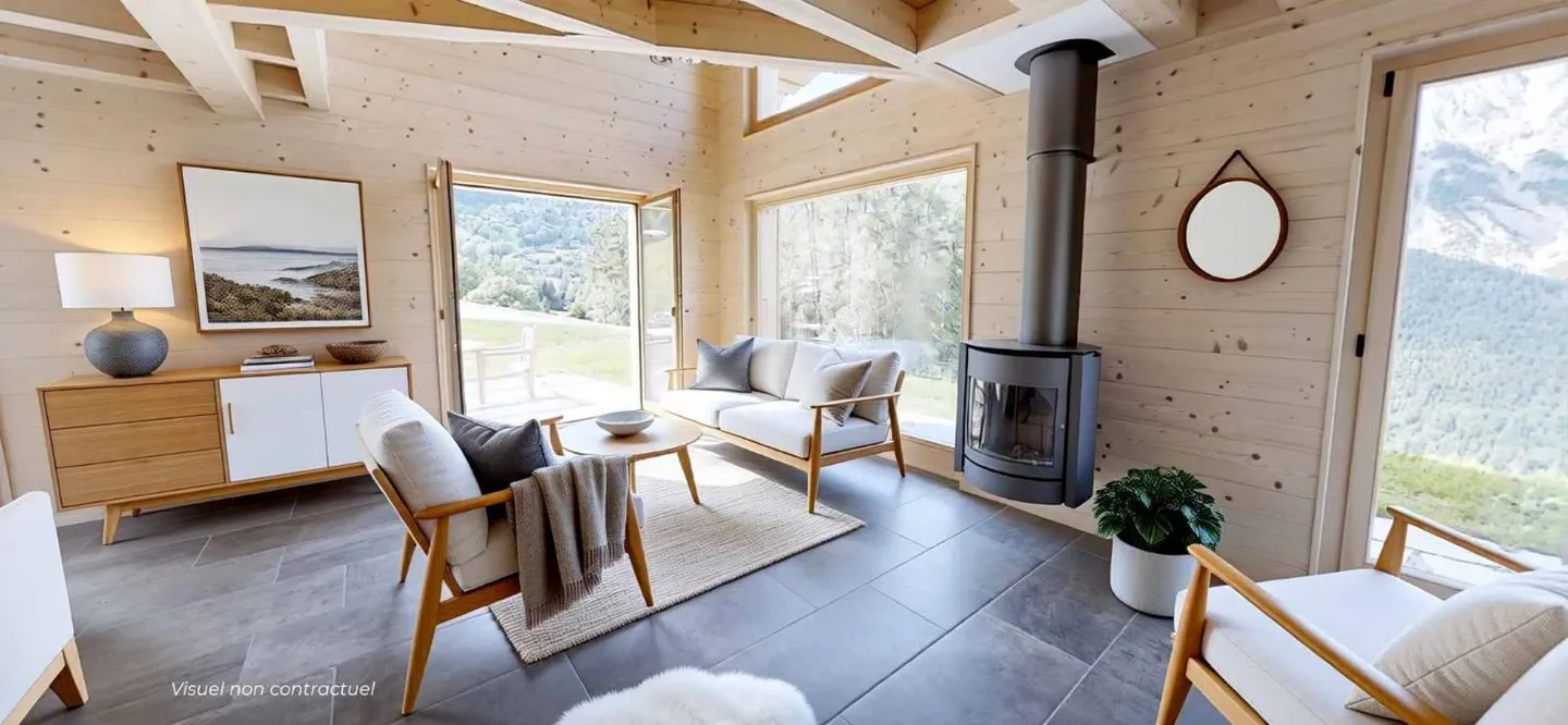 Chalet individuel avec potentiel solaire - Photo 1 sur 7