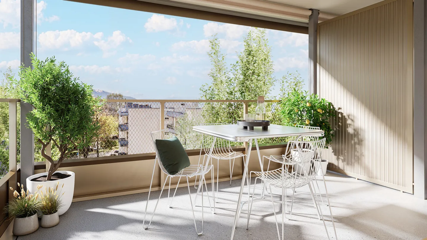Calme, moderne, près de Berne 3.5 pièces pour se sentir bien - Photo 7 sur 9