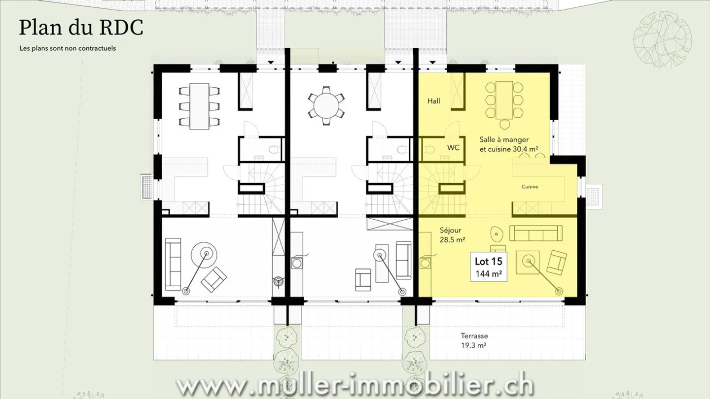 Charmante Villa mit Terrasse - Foto 9 von 15