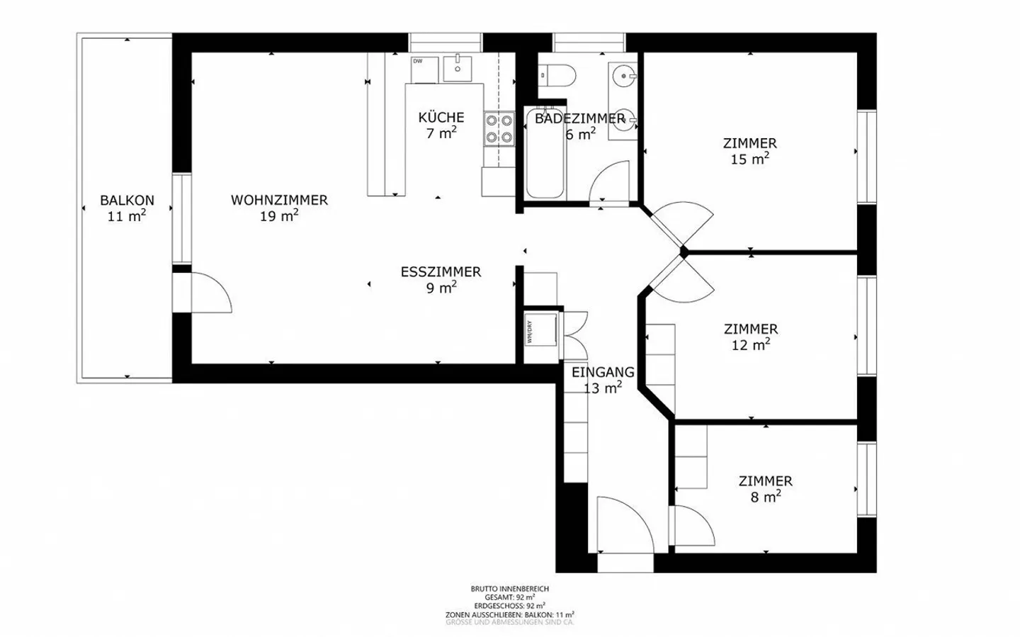 1 Monat gratis – Moderne Top-Mietwohnung in Maienfeld zu vermieten - Foto 21 von 21