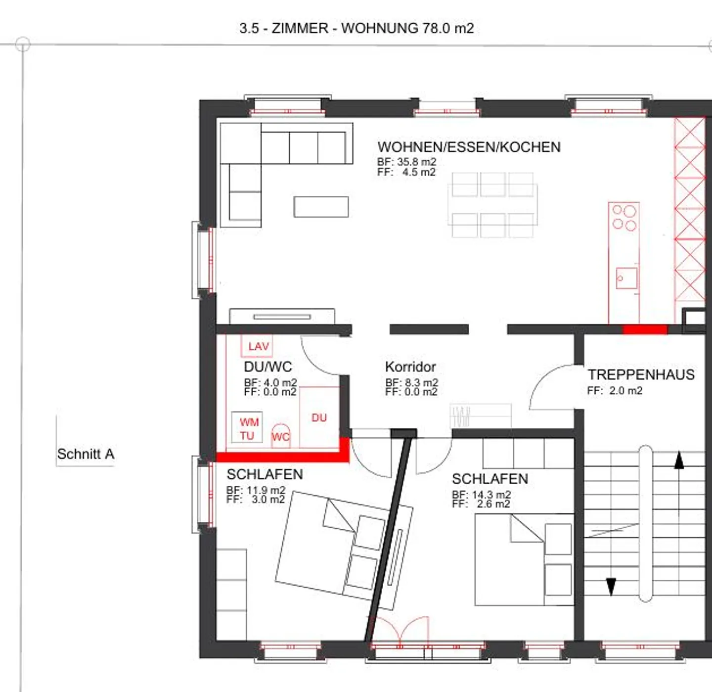 Appartamento 3.5 locali ad Arbon - recentemente ristrutturato e vicino al lago - Foto 7 di 7