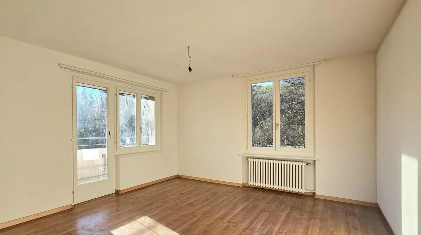 Appartement lumineux, fraîchement peint avec balcon ensoleillé ... - Photo 7 sur 13