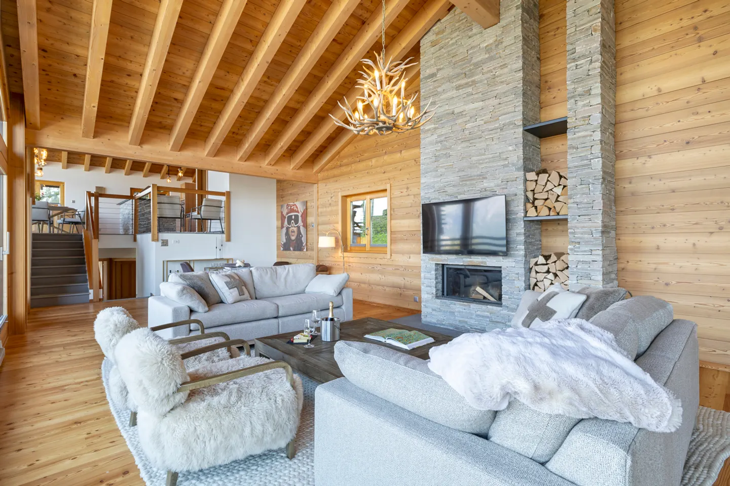 Chalet mit atemberaubendem Alpenblick - Foto 2 von 23