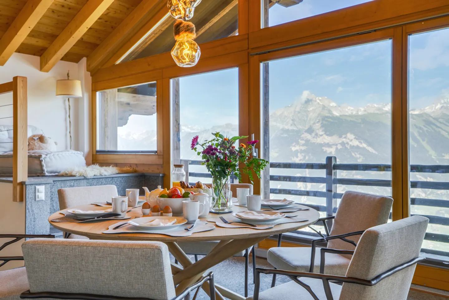 Chalet mit atemberaubendem Alpenblick - Foto 4 von 23