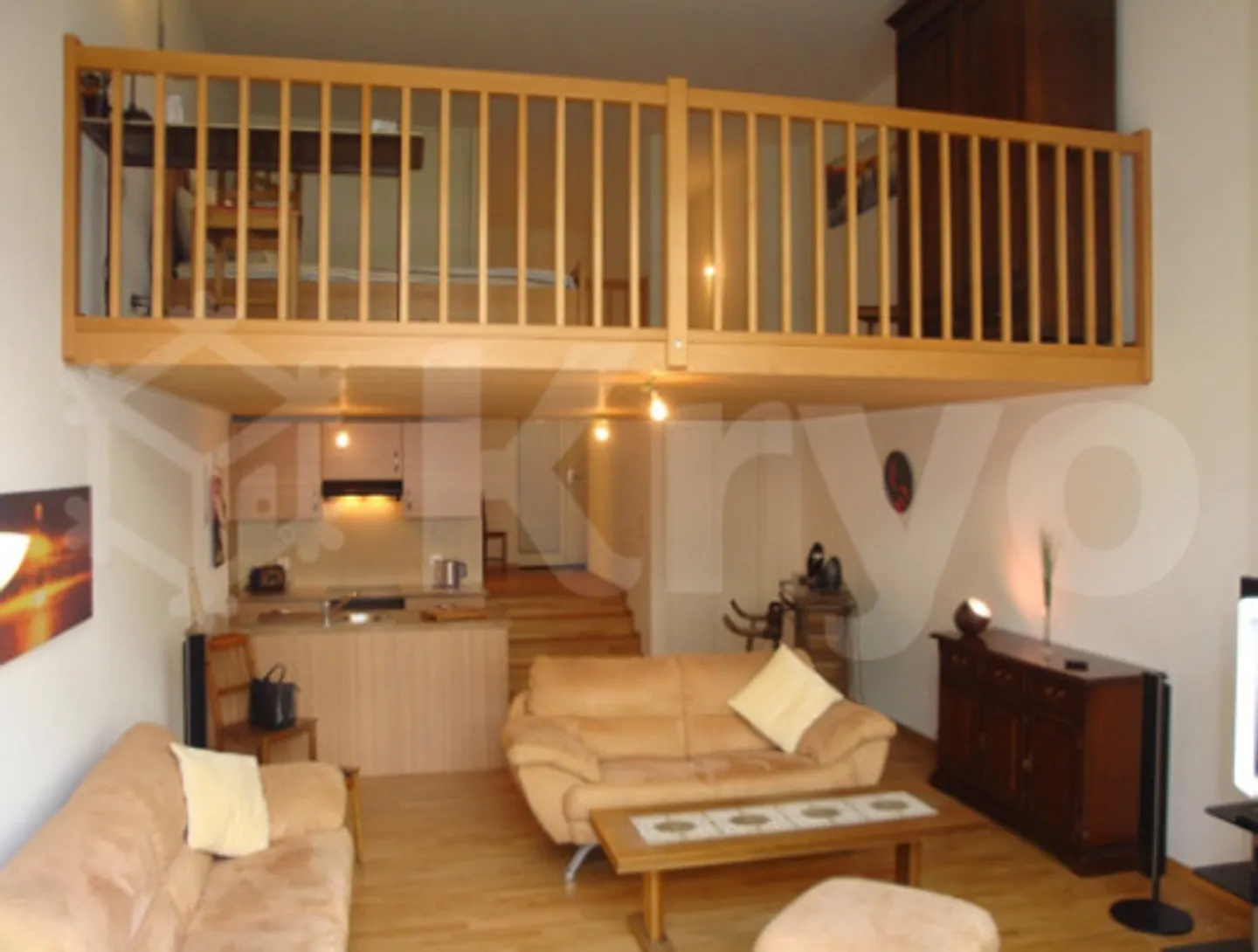 Bellissimo loft in affitto al piano terra a Vevey - Foto 3 di 4