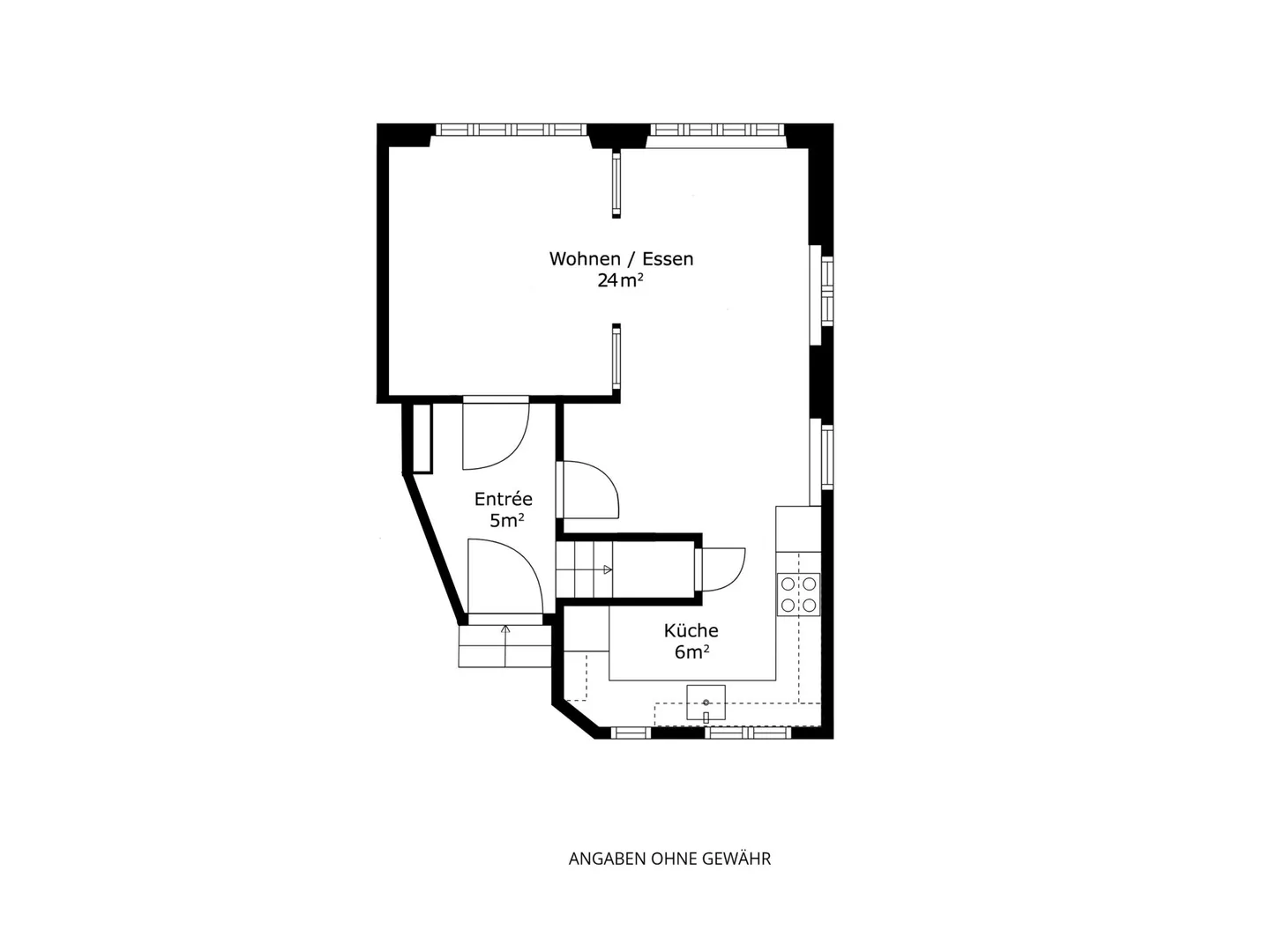 Charming 4.5-room apartment in a central location - Photo 12 of 15