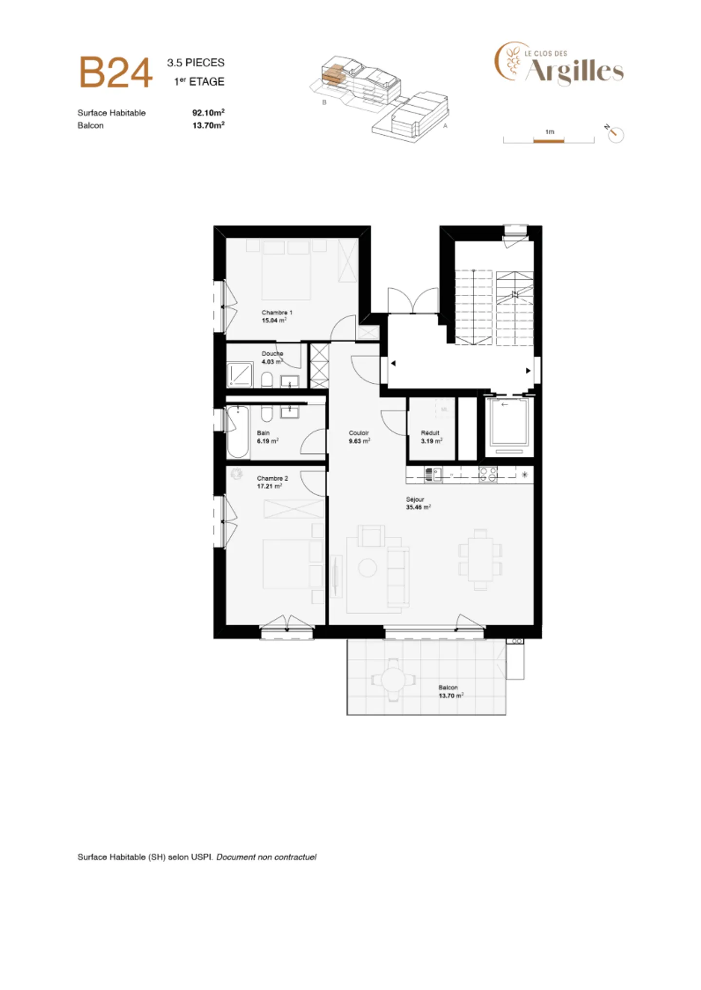 3.5 Room Apartment - Photo 1 of 3