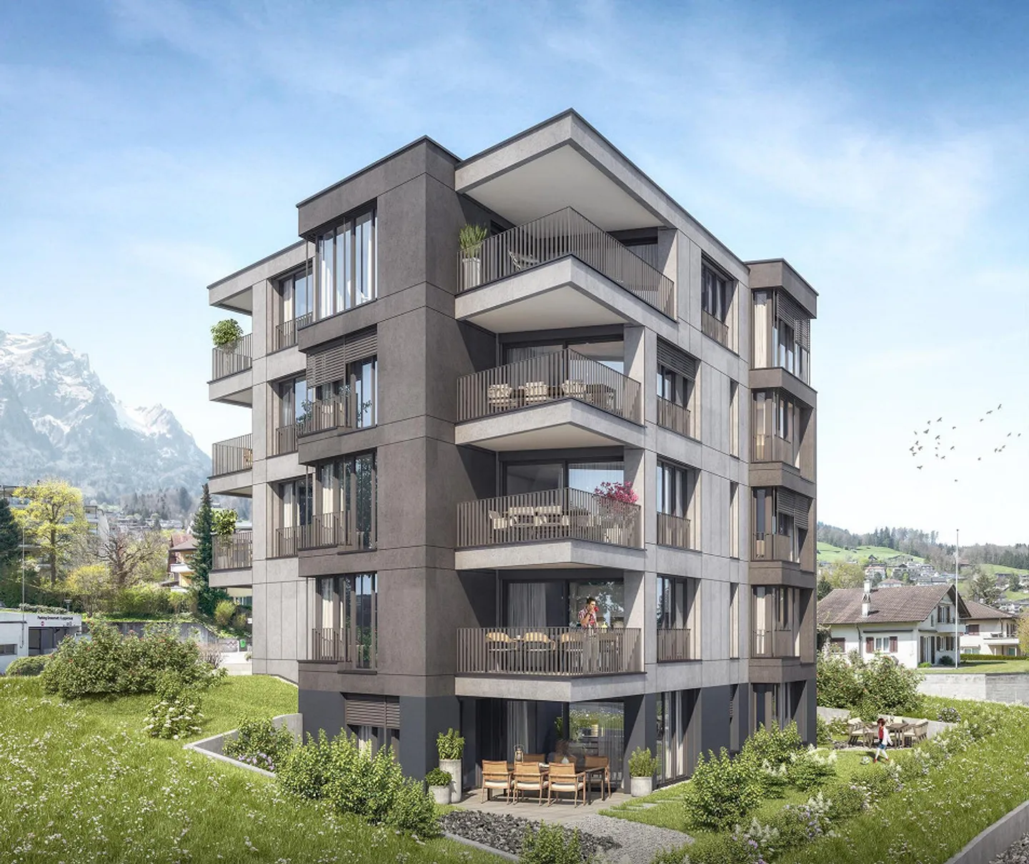 2.5-Room New Apartment with Pilatus View - Exclusive Living in Hergiswil - Photo 1 of 8