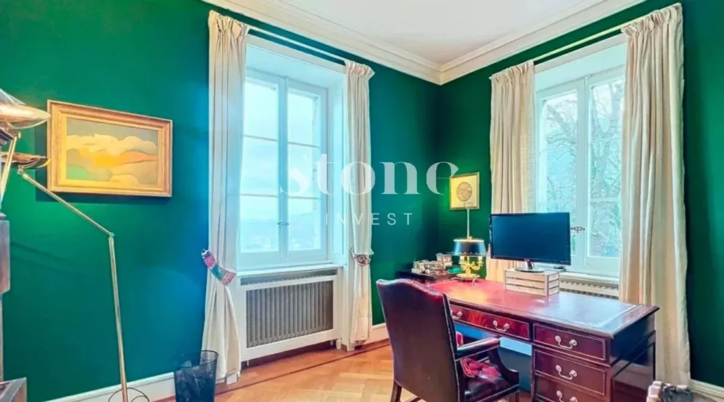 Elegantes Apartment mit 6 Zimmern im Schloss Veyrier - Foto 8 von 11