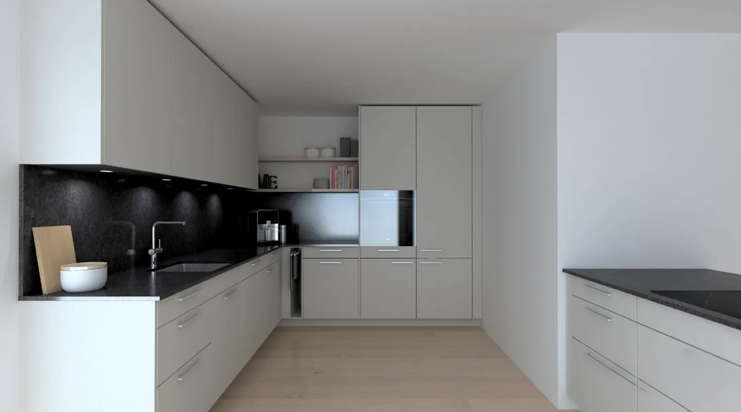 5.5 Maisonette mit zwei Terrasse Birrhard - Foto 4 von 11