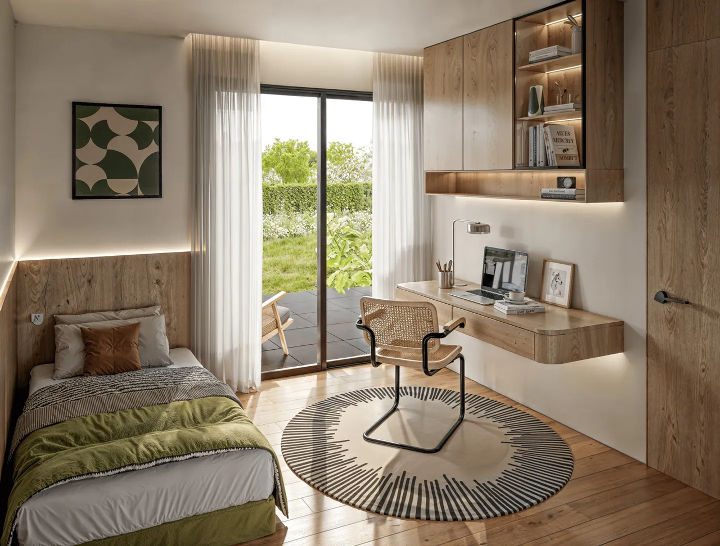 5.5 Maisonette mit zwei Terrasse Birrhard - Foto 7 von 11