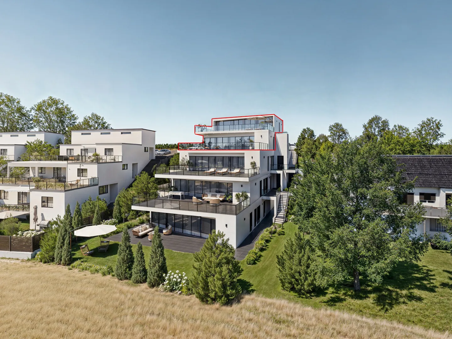 5.5 Maisonette mit zwei Terrasse Birrhard - Foto 9 von 11