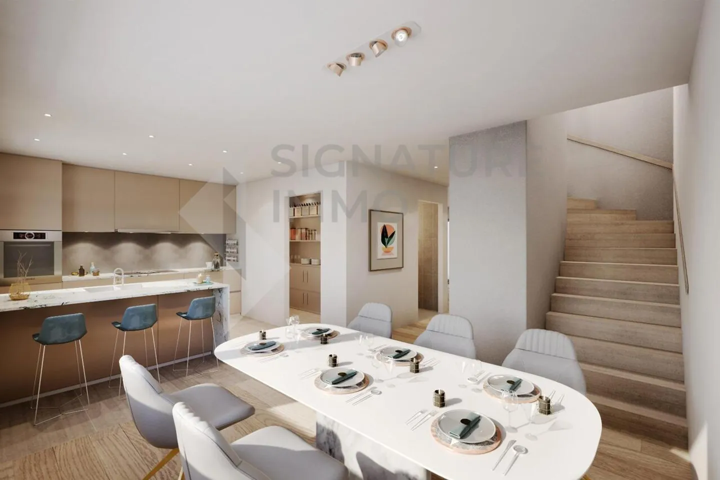 Schönes 5.5-Zimmer-Einfamilienhaus mit Garten und Terrasse - Foto 6 von 8