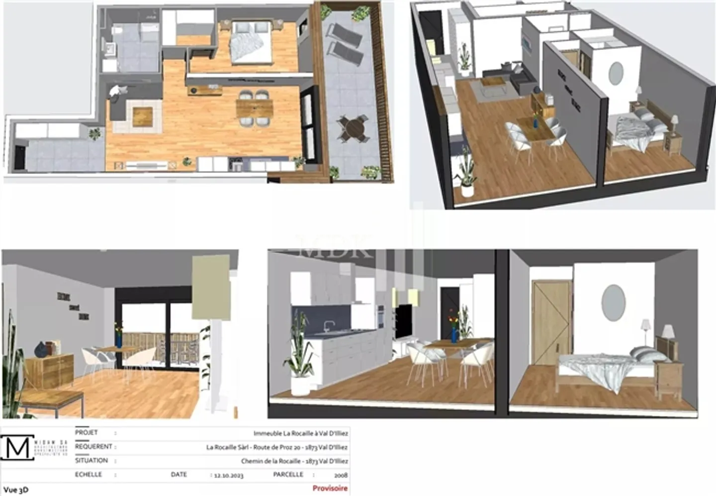 New apartment for rent in Val-d'Illiez! - Photo 1 of 2