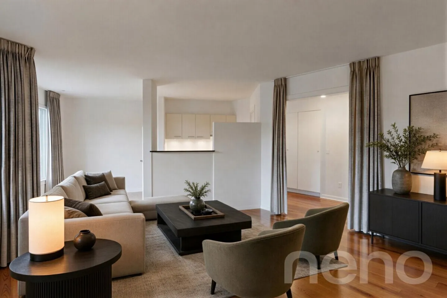 In the heart of Marly: Bright 4.5 rooms with a beautiful unobstructed view - Photo 2 of 12