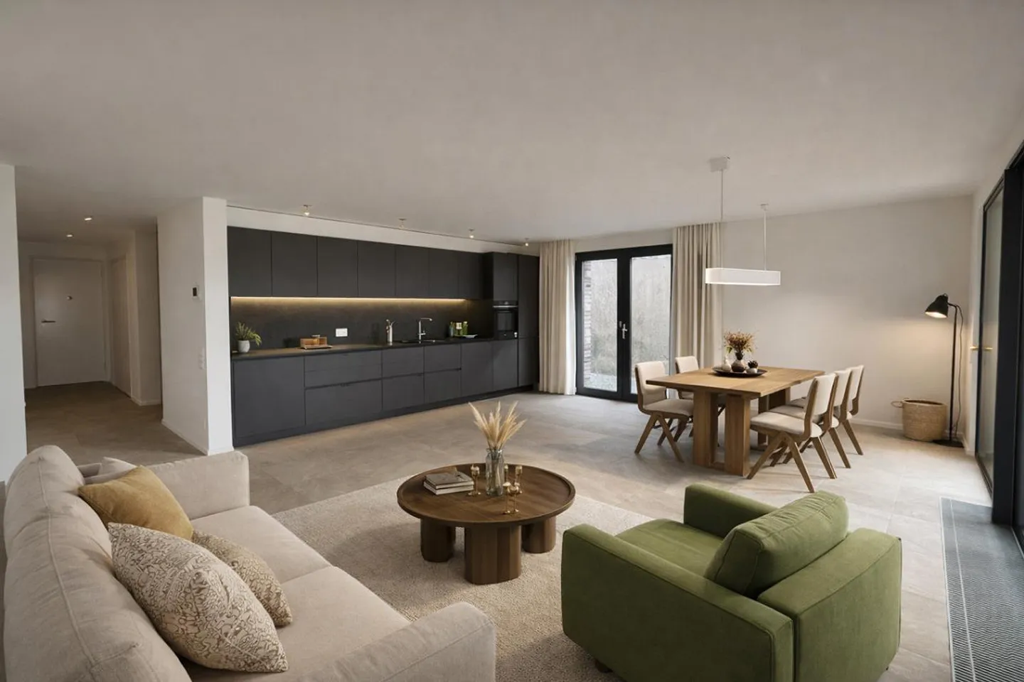 Modern 3.5-room apartment with balcony in Bioggio - Photo 2 of 5