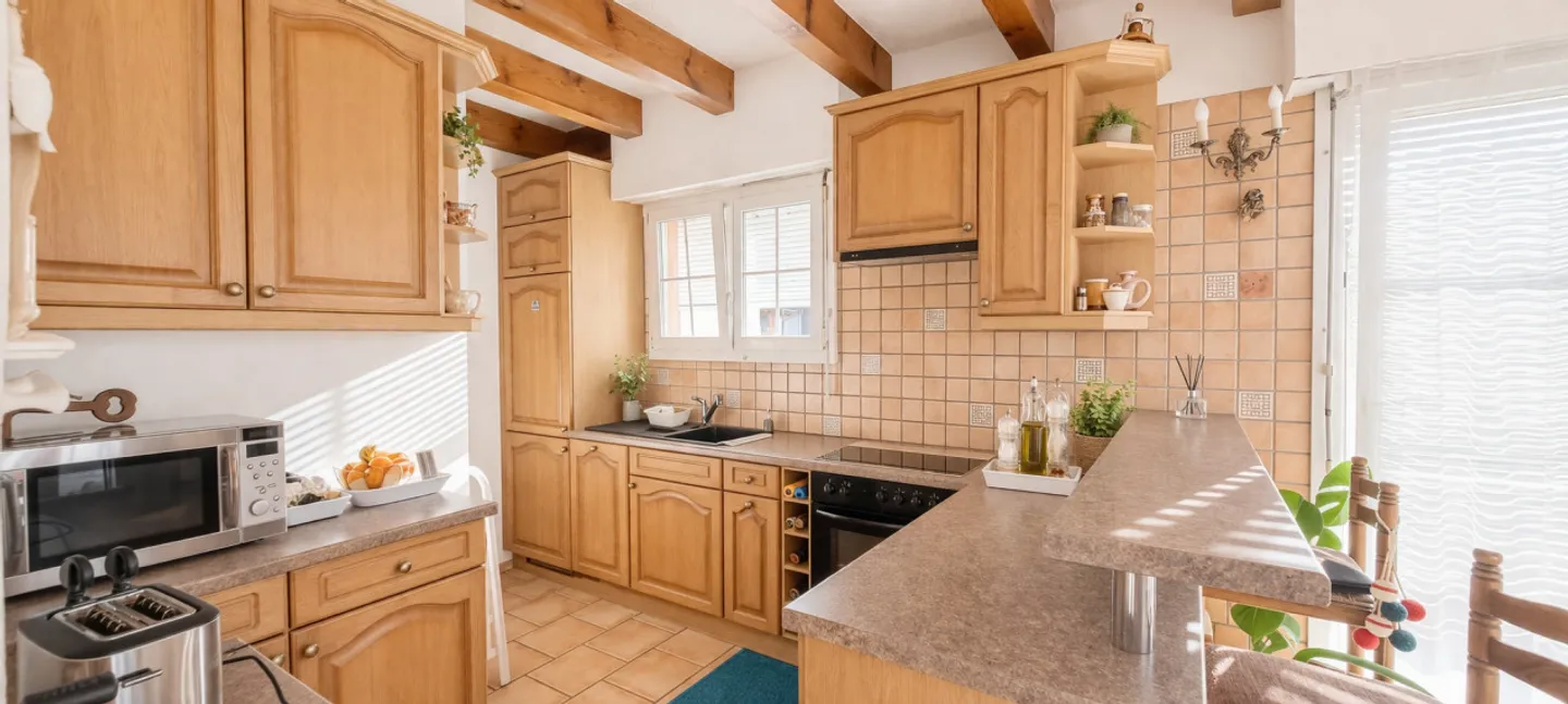 In Vendita: Nel cuore del bellissimo villaggio di Bramois, casa di 4.5 locali in duplex. - Foto 3 di 5