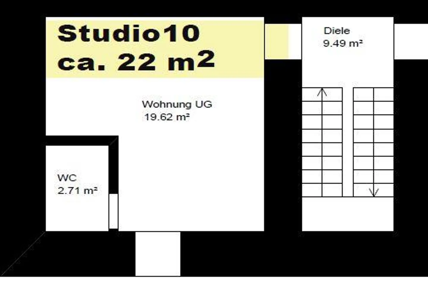 Gemütliches Studio mit Gemeinschaftsanlagen - Foto 1 von 1