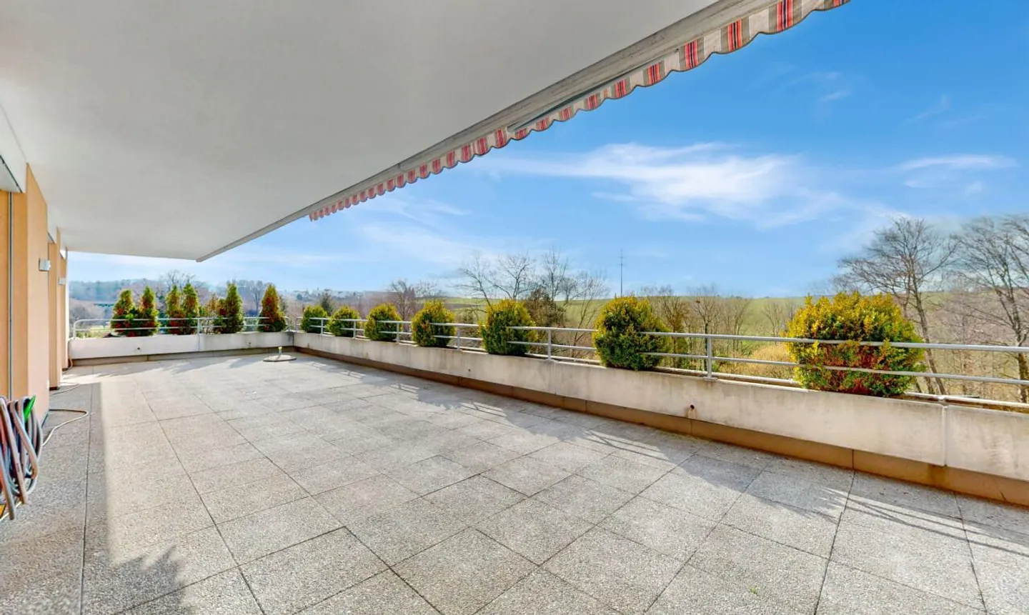 Geräumige Terrassenwohnung in Düdingen - Foto 2 von 13