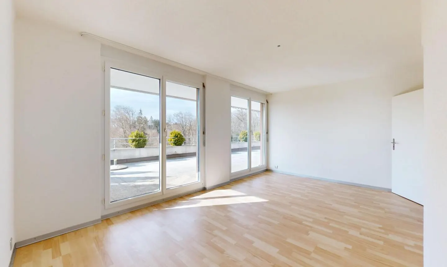 Geräumige Terrassenwohnung in Düdingen - Foto 7 von 13