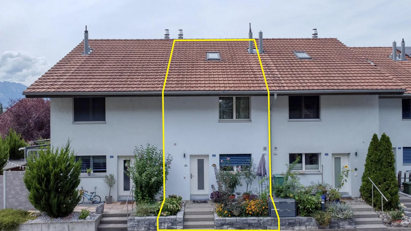 4.5-Zimmer-Reiheneinfamilienhaus an zentraler Lage in Steffisburg - Photo 19 of 19