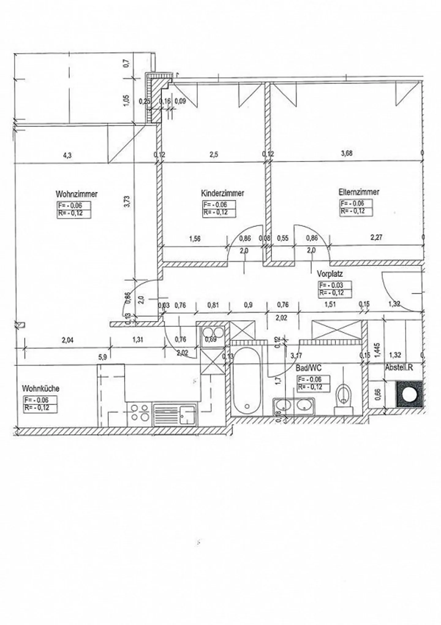 Gemütliche Wohnung in Ruhiger Lage - Foto 6 von 7
