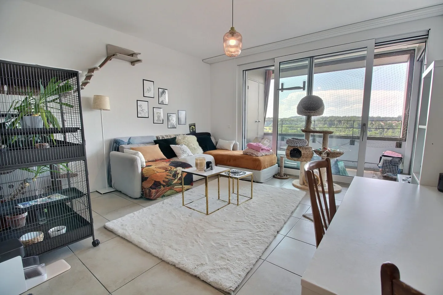 Wunderschöne 2,5-Zimmer-Wohnung in Marly - Foto 1 von 7