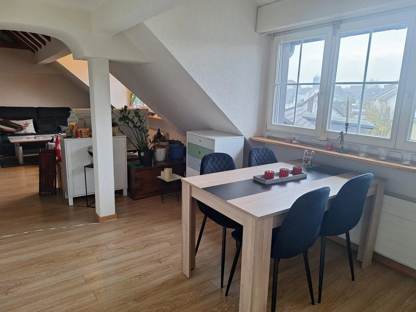 Attraktive 3.5 Zimmer-Dachgeschosswohnung - Foto 4 von 14
