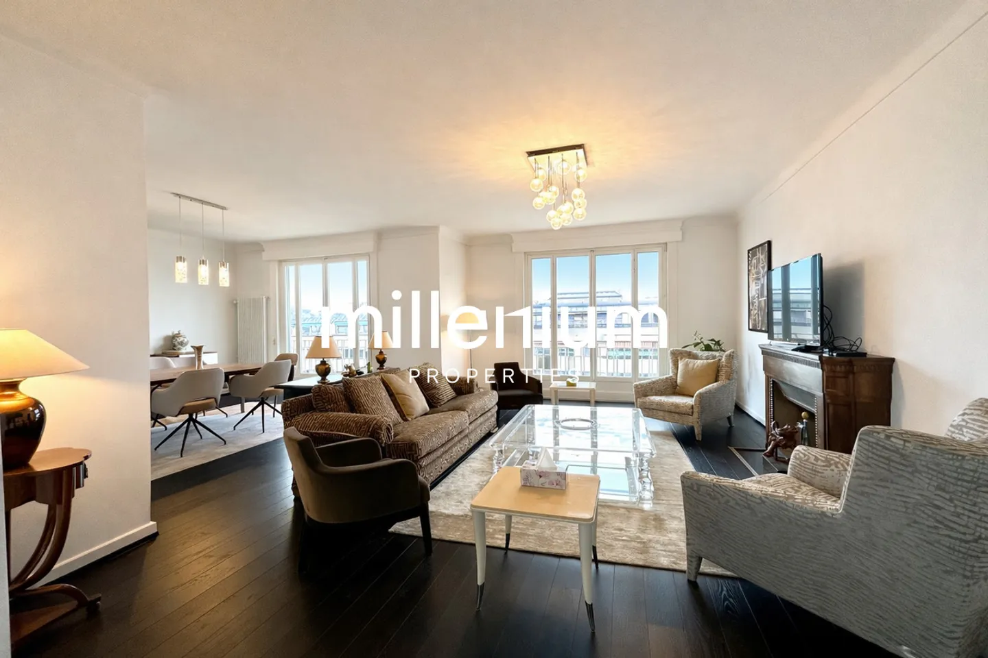 Attic of Exception with Terrace in Champel (furnished) - Photo 3 of 9