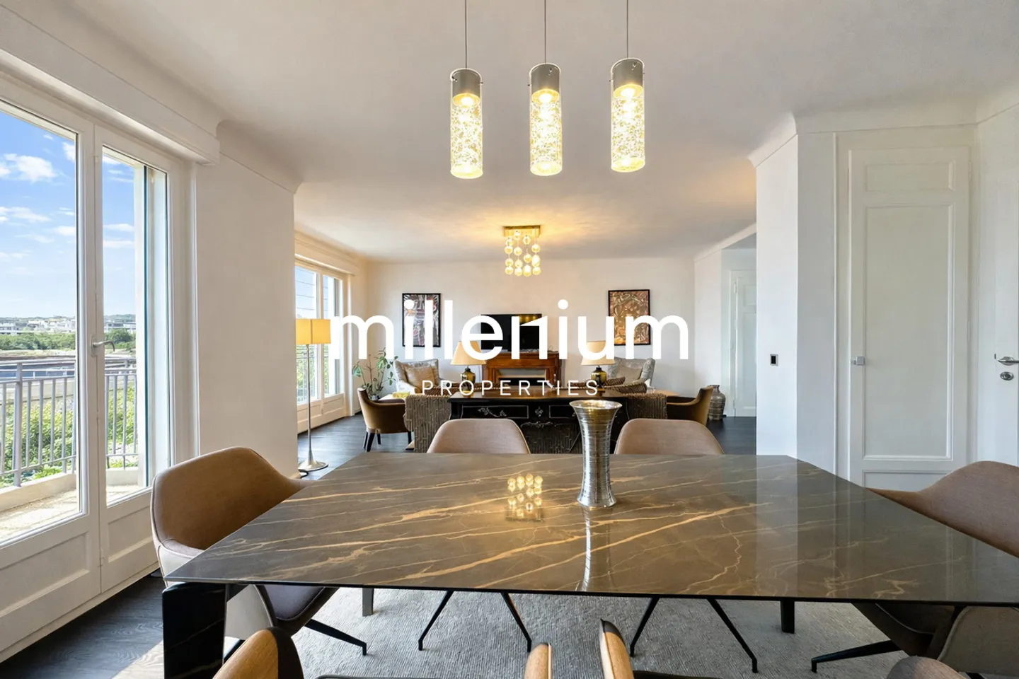 Attic of Exception with Terrace in Champel (furnished) - Photo 4 of 9