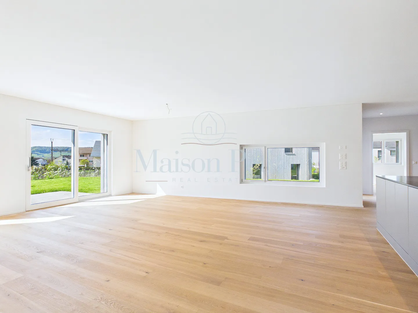 Charmant appartement de jardin 5.5 pièces avec jardin de 336 m² et intimité - Photo 2 sur 11