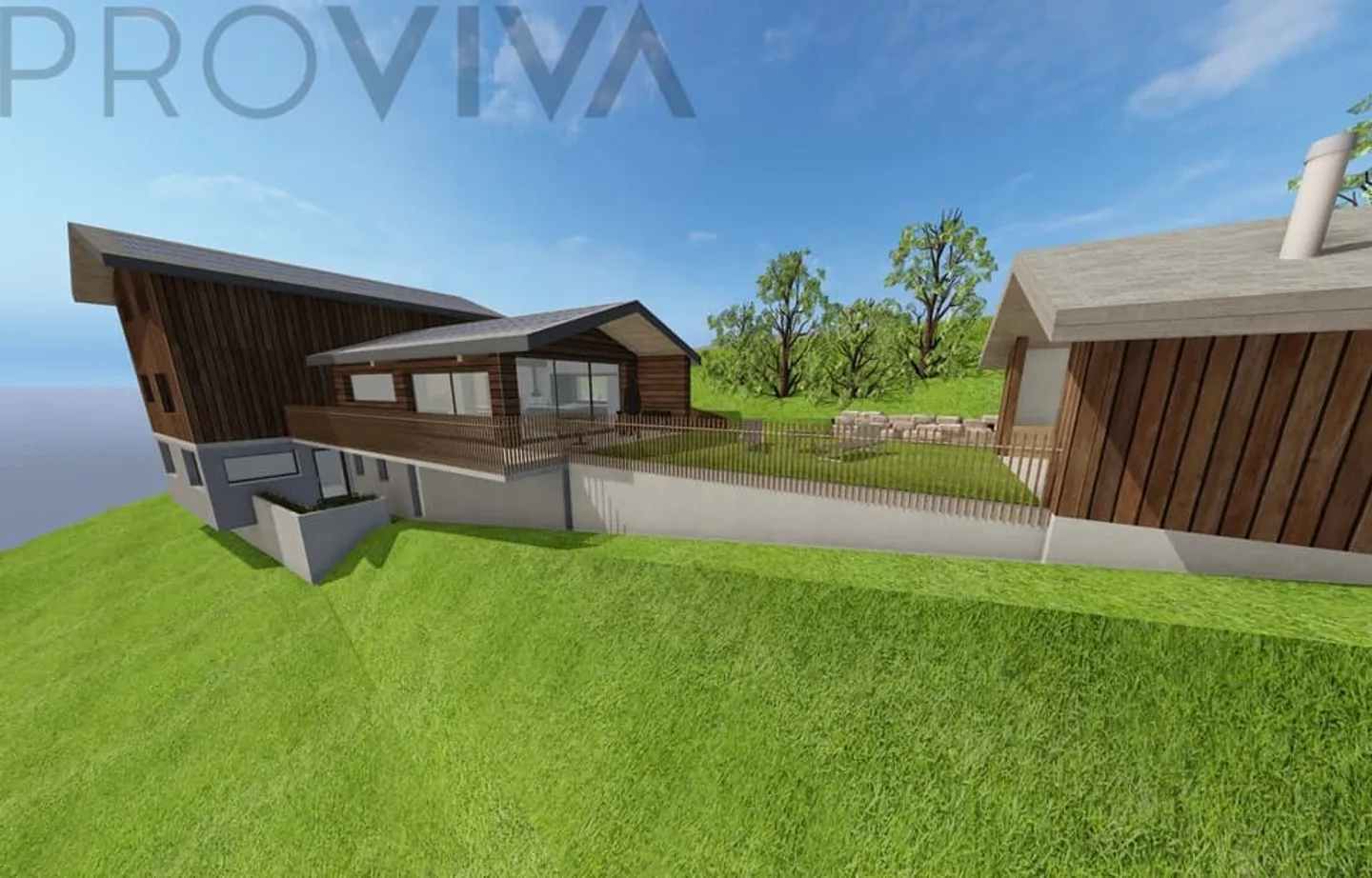 Panorama plot with building permit and preliminary work - Photo 6 of 9