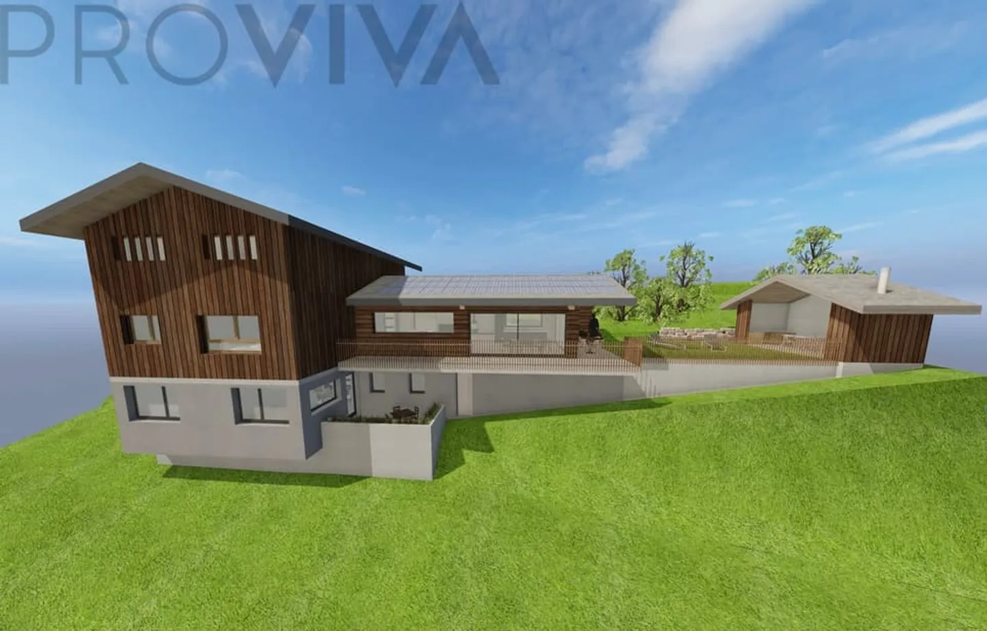 Panorama plot with building permit and preliminary work - Photo 7 of 9
