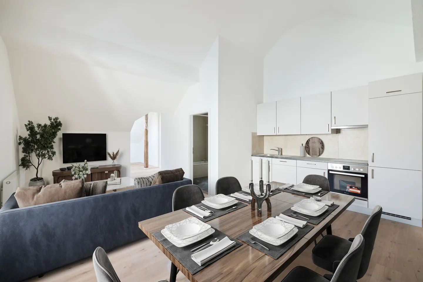 Appartamento luminoso e contemporaneo di 2,5 stanze - Foto 1 di 6