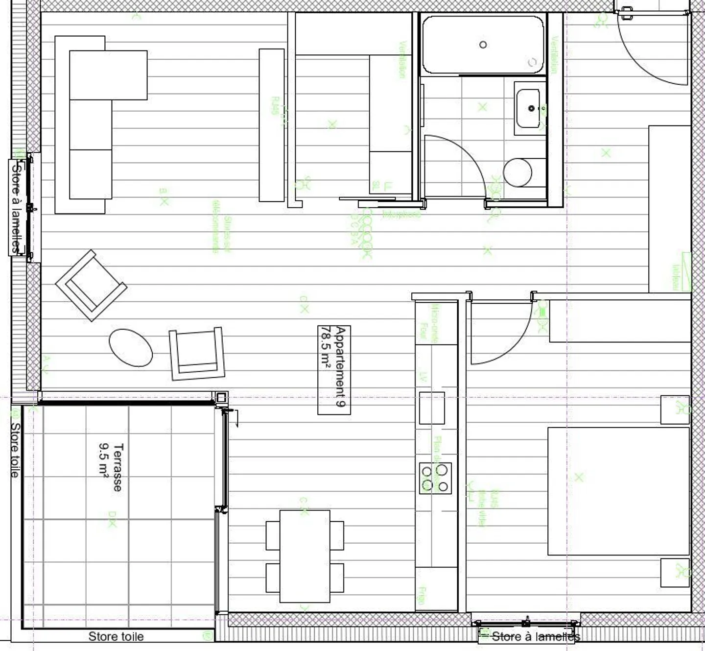 2.5 Room Apartment - Photo 11 of 12